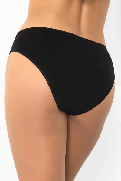 BLA Kalhotky Libra midi - Černá