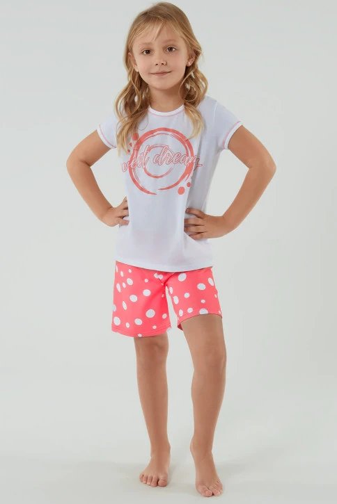 Dievčenské pyžamo Italian Fashion Raba Malivovo červená 6 let
