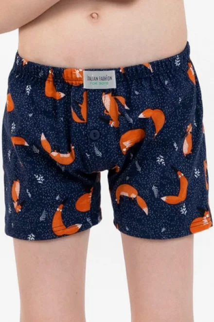 Chlapecké boxerky Witalis - Tmavě modrá