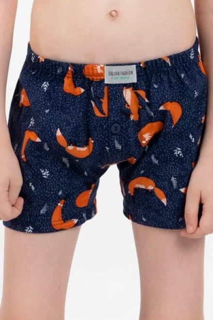 Chlapecké boxerky Witalis - Tmavě modrá
