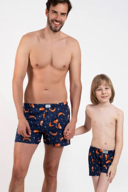 Chlapecké boxerky Witalis - Tmavě modrá