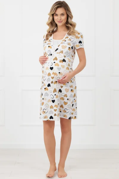 Mateřská košilka Ariela - Ecru