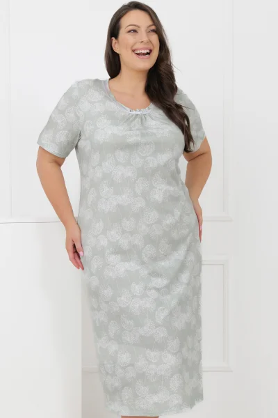 Noční košile Eleni - bavlna - Mátová