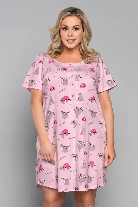 Noční košilka Orso - Růžová