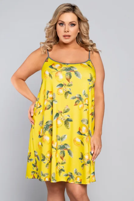 Noční košilka Lemon S - Žlutá