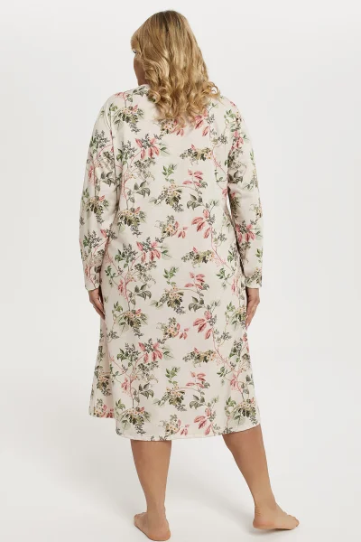 Noční košile Aksja Maxi - Světle béžová
