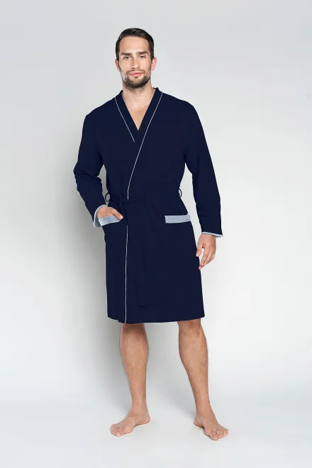 Pánský župan Gabriel - Tmavě modrá