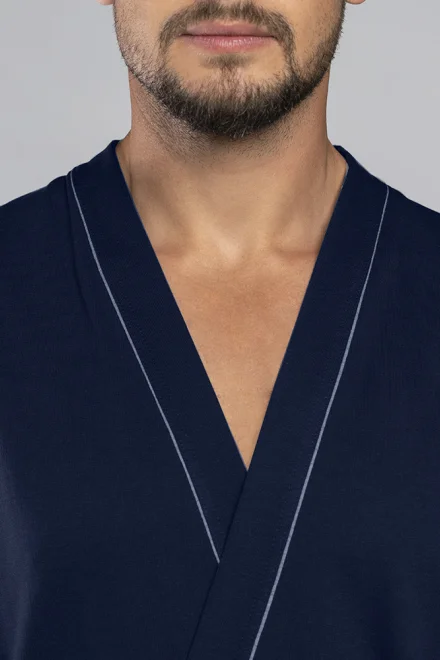 Pánský župan Gabriel - Tmavě modrá