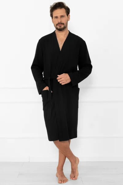 Pánský župan Bono - Černá