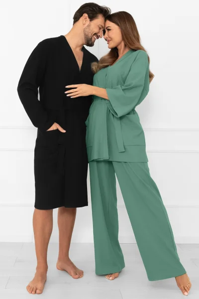 Pánský župan Bono - Černá