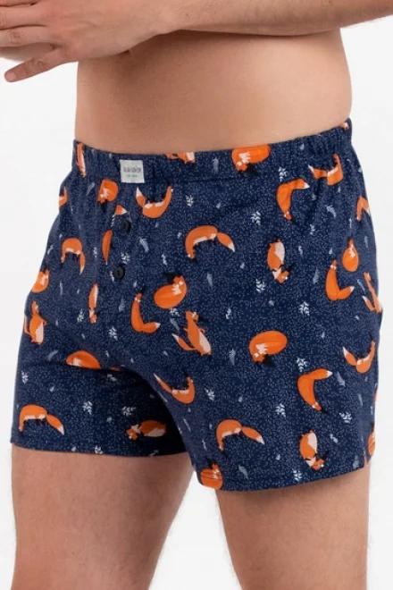 Pánské boxerky Witalis - Tmavě modrá