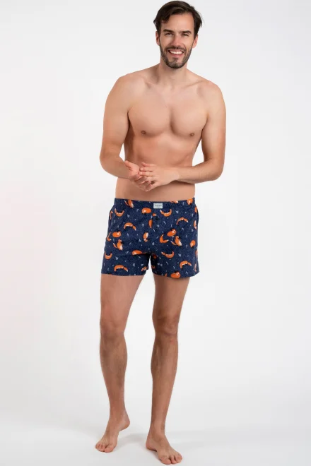 Pánské boxerky Witalis - Tmavě modrá