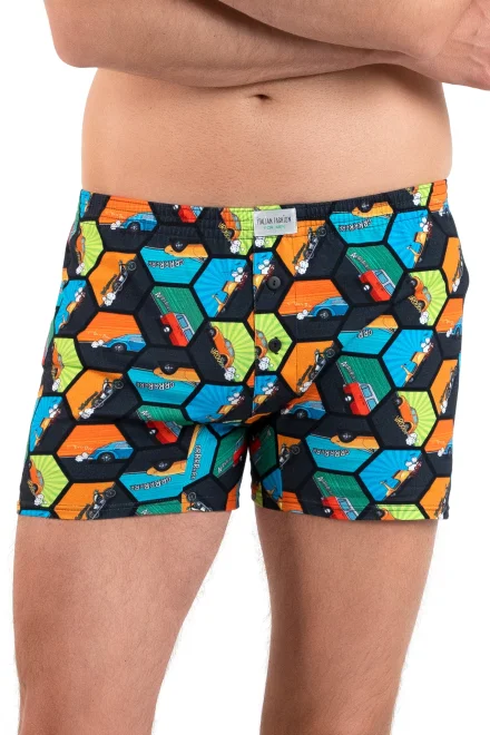 Pánské boxerky Damian - bavlna - Barevná