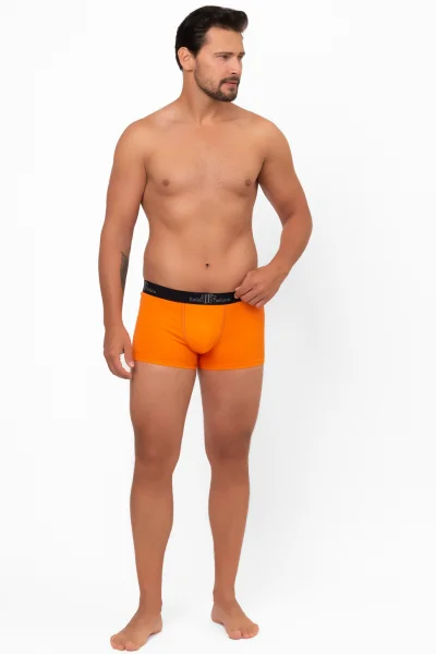 ORA Pánské boxerky Aleksander - Oranžová