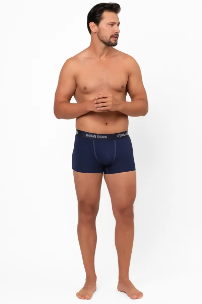 DARBLU Pánské boxerky Salomon - Tmavě modrá