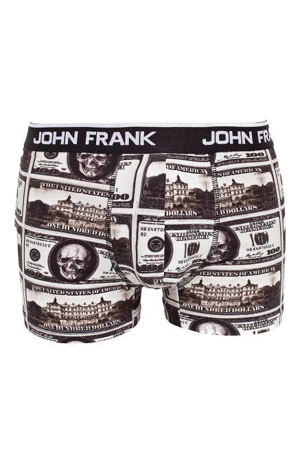 Pánské boxerky JFB72 Dolar - Černá