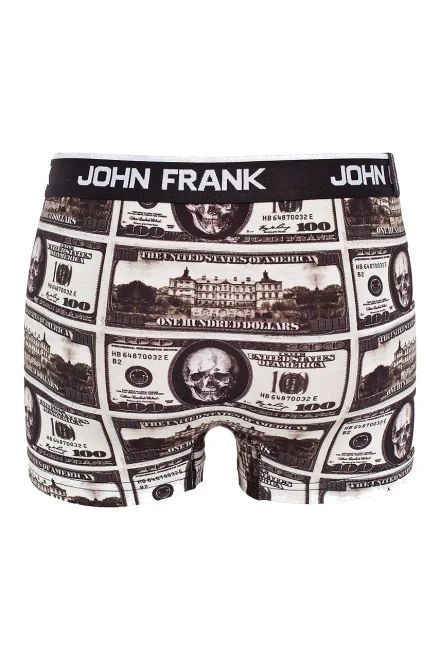Pánské boxerky JFB72 Dolar - Černá