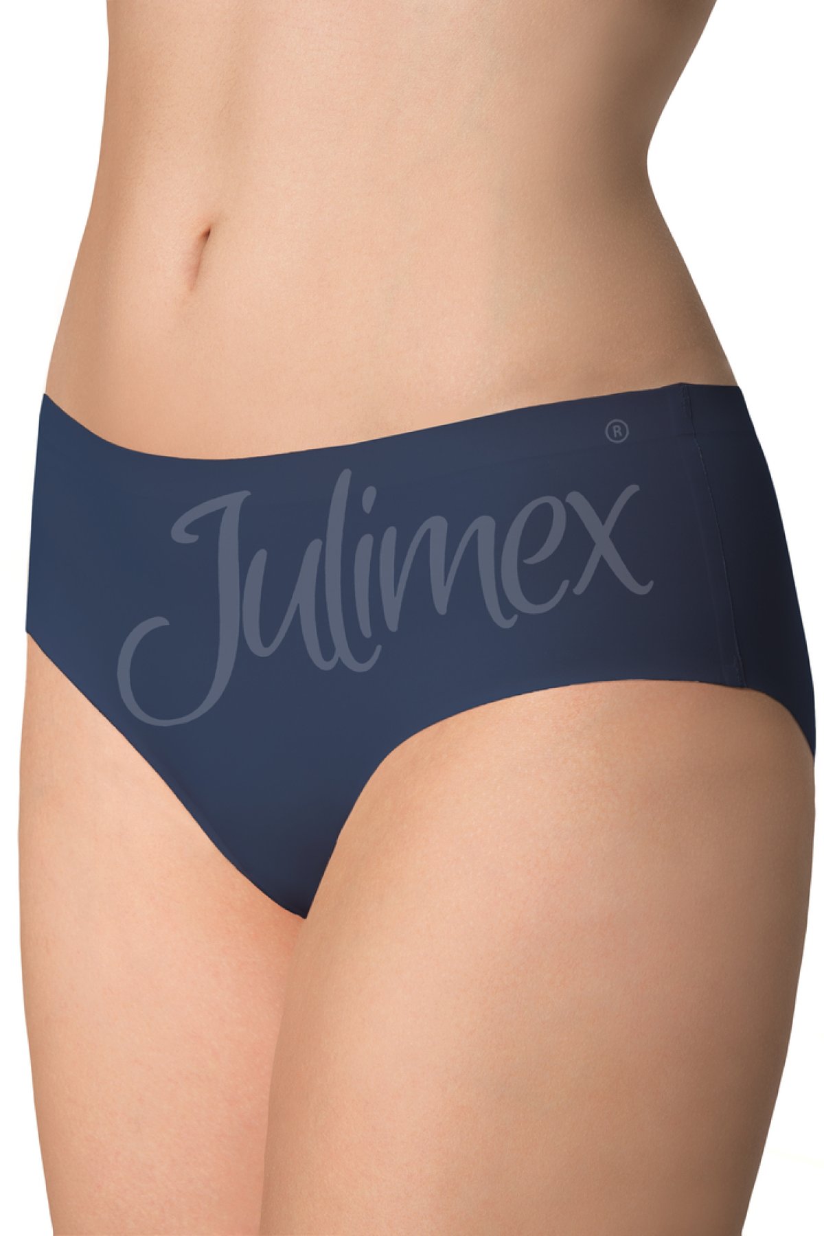 Kalhotky Julimex Simple panty laser cut Tmavě modrá S