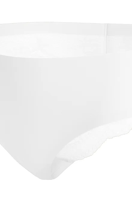 Brazilky Tanga panty - Bílá