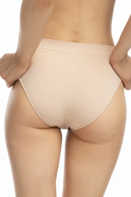 Bambusové kalhotky Bamboo Bikini - hladké - Béžová