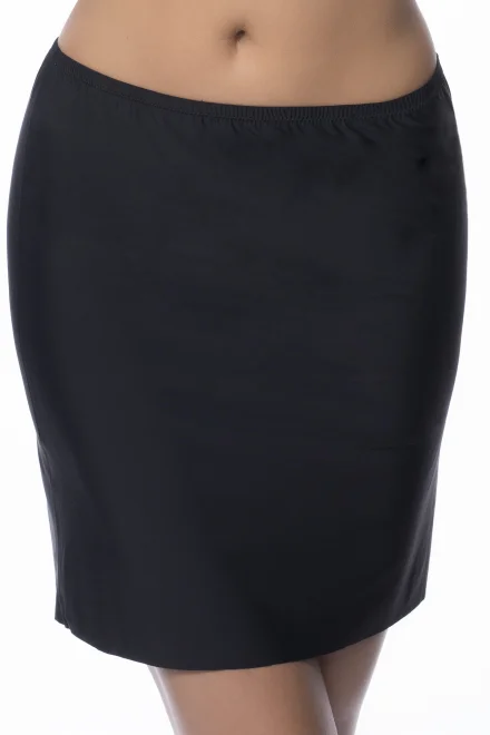 Polospodnička SOFT a SMOOTH - krátká - Černá