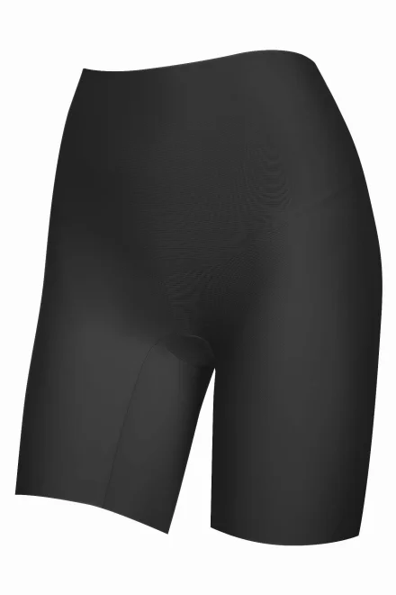 Stahovací bermudy Slim all day - Černá
