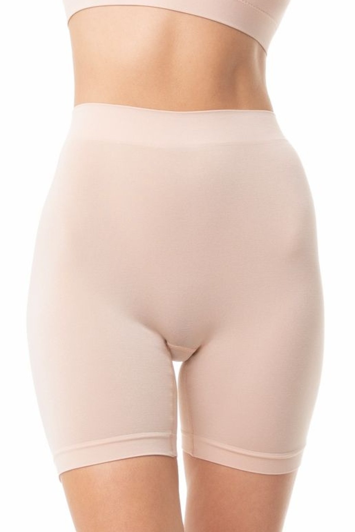Levně Boxerky Julimex Bamboo Bermuda Béžová