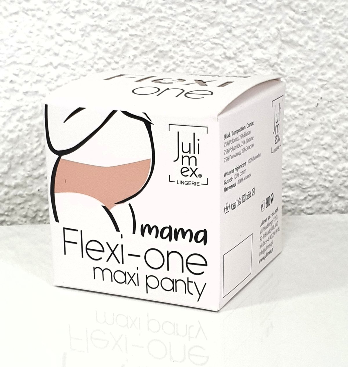 Kalhotky Julimex Mama Flexi-one Maxi Béžová Uni