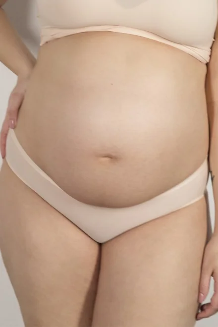 Těhotenské kalhotky Mama Flexi-one - Béžová