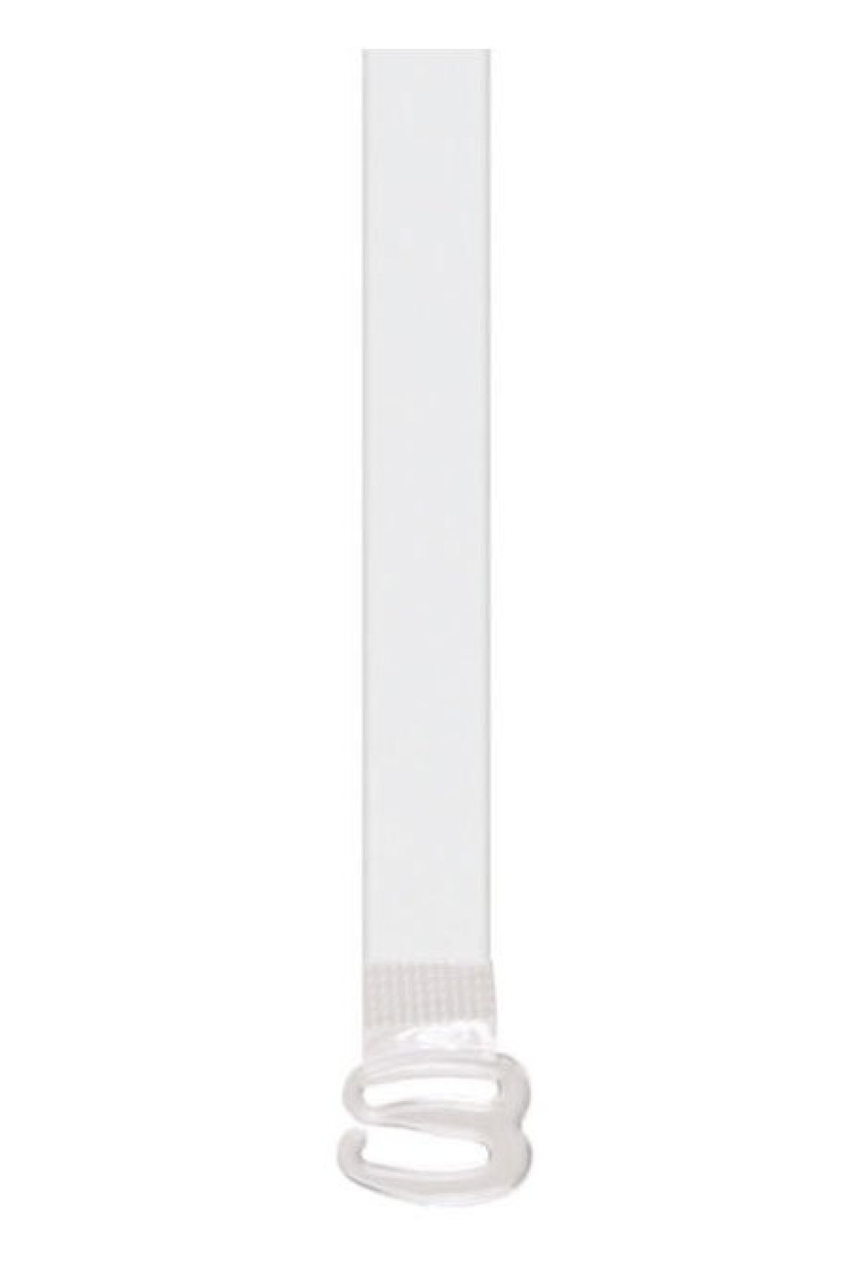 Julimex Silikonová ramínka (RT-03) 10 mm Transparentní Uni