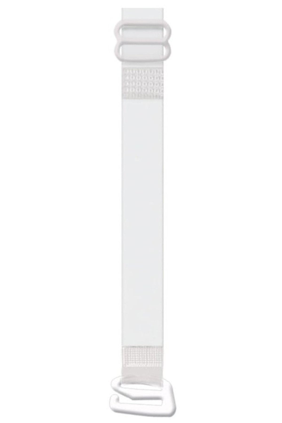 Julimex Silikonová ramínka (RT-04) 10 mm kov Bílá Uni