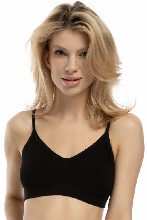 Bambusová měkká podprsenka Bamboo Bralette - bez kostice