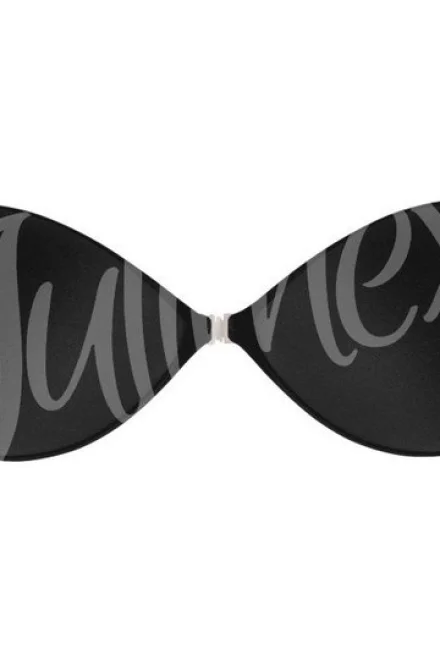 Samodržící podprsenka BS-02 látková - Černá