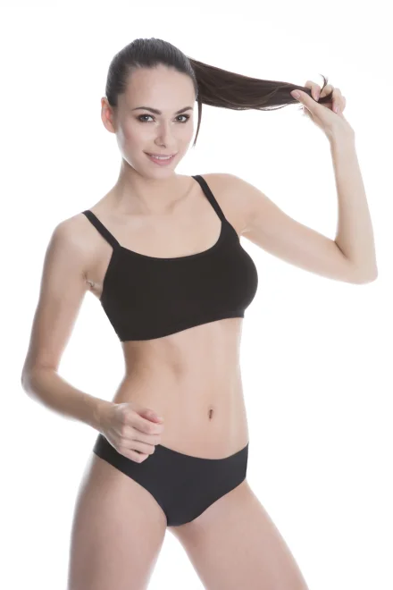 Sportovní top Funky Black
