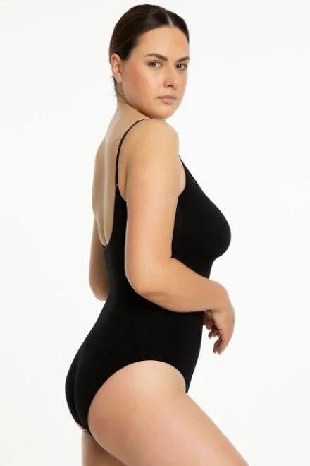 Stahovací body 421 - tvarující - Černá