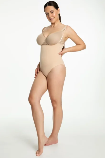 Stahovací body 419 - tvarující - Béžová