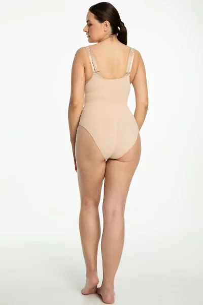 Stahovací body 419 - tvarující - Béžová