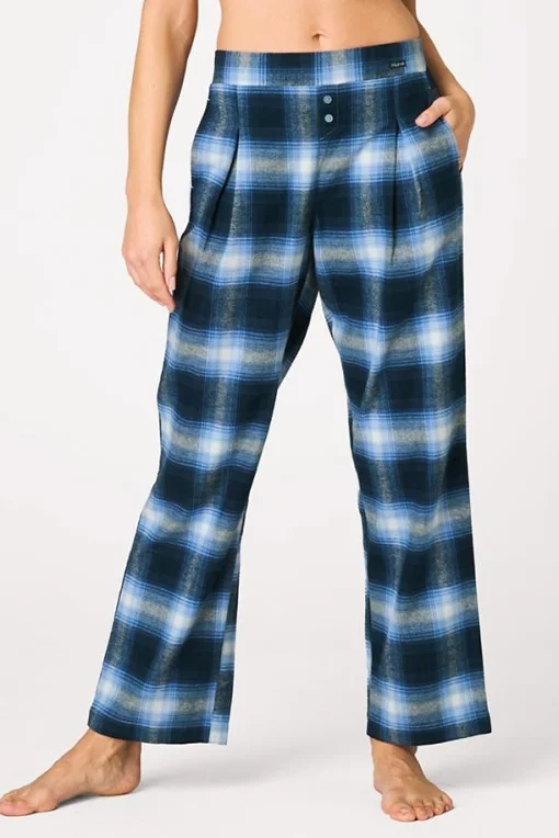 Pyžamové nohavice 465 B26 - bavlněný flanel