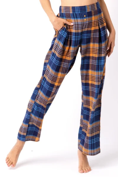 LHE 481 - flanel-DARBLU