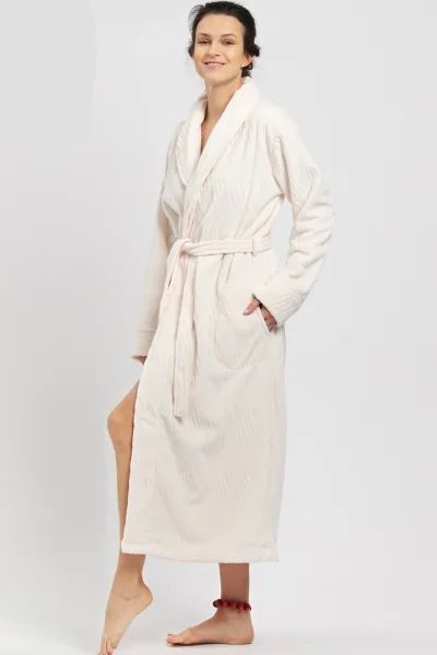 Dámský župan 803 B24 - Ecru