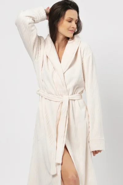 Dámský župan 803 B24 - Ecru