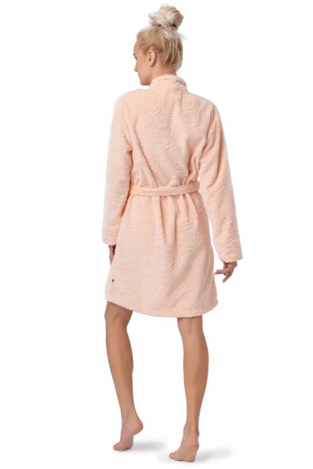 Dámský župan LGD 148 - super soft - Světle oranžová