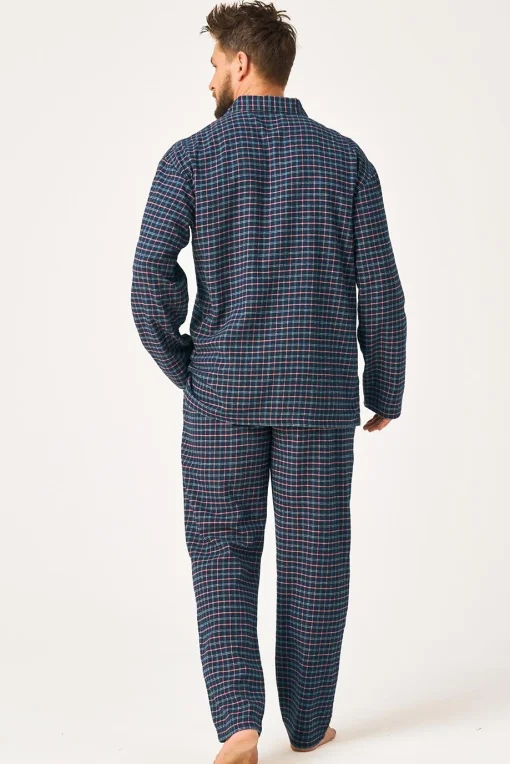 Pánské pyžamo 406 B26 - bavlněný flanel