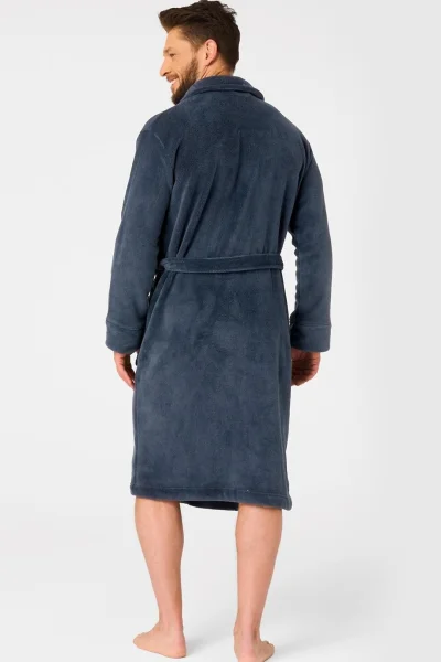 Pánský župan 255 B25 - Tmavě modrá