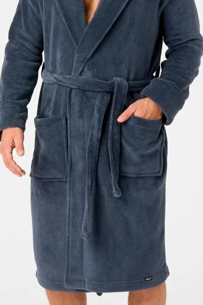 Pánský župan 255 B25 - Tmavě modrá