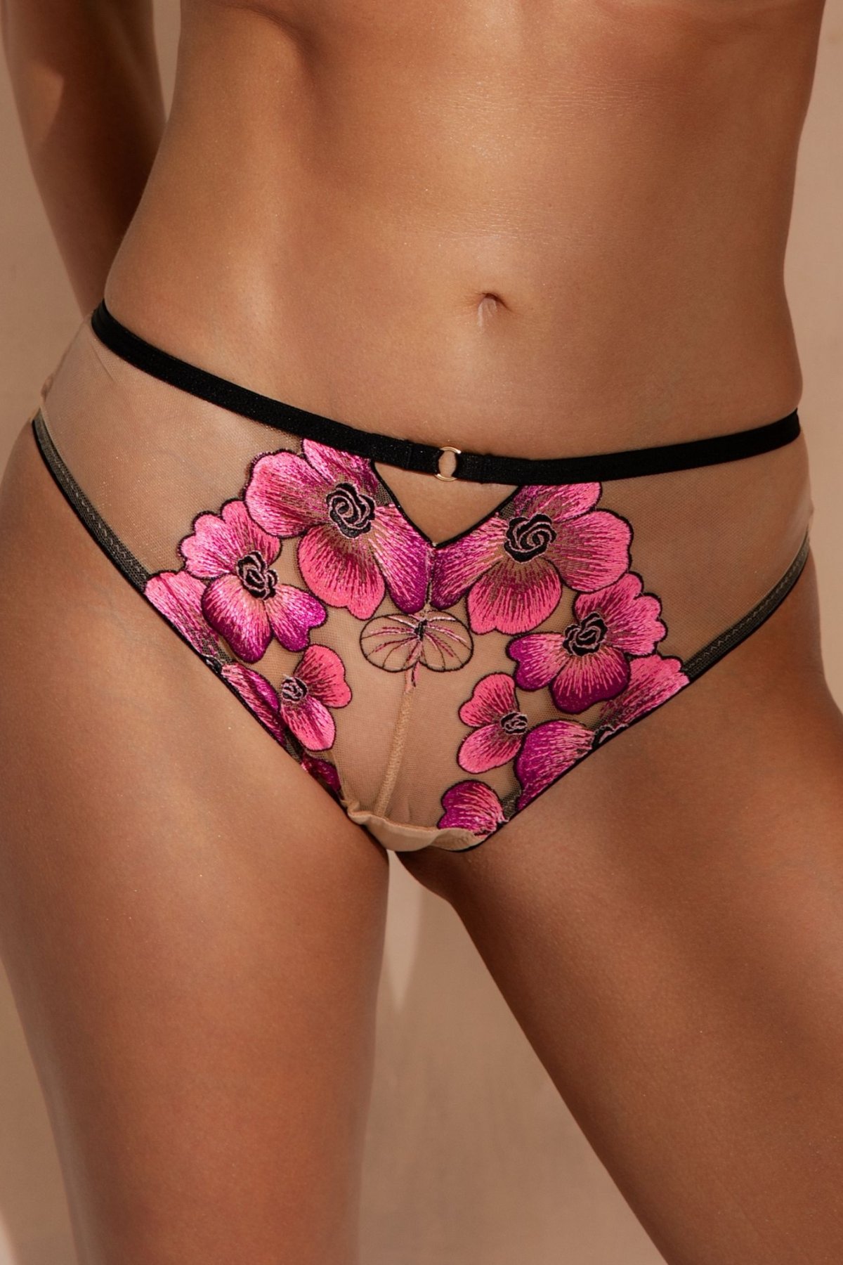 Kalhotky Kinga Desert Bloom Růžová 3XL