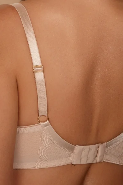 Nevyztužená podprsenka Almi - Světle béžová