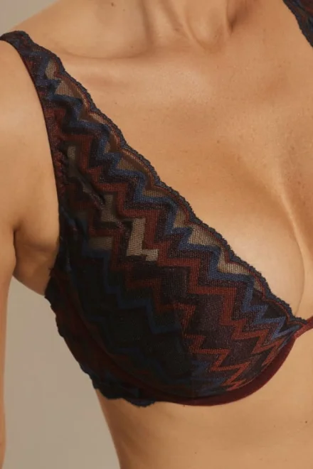 Bralette podprsenka PU-1166 Windy - Bordó