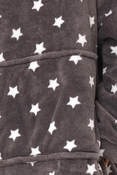 Oversize mikina 2468 - s kapucí - Onyx