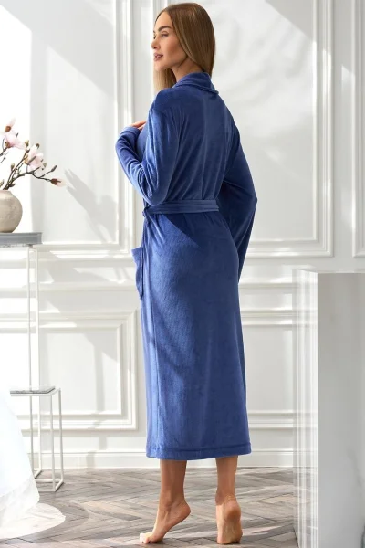 Dámský župan Aura - Modrá